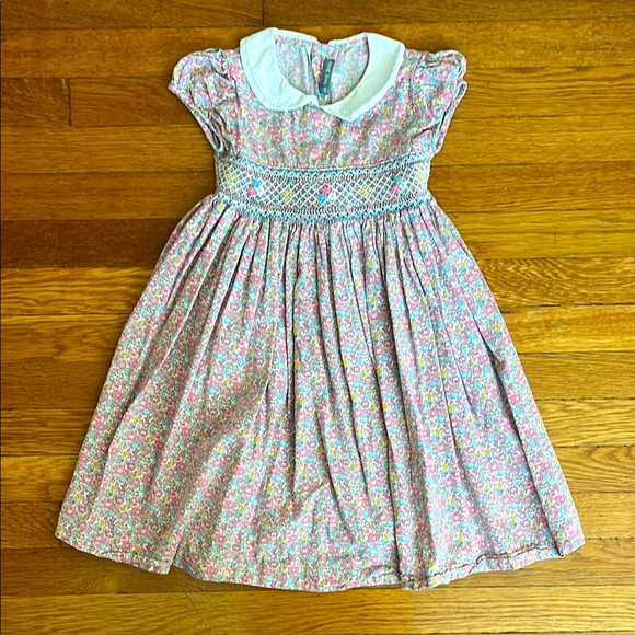 Les Petits Soleils Other - Les Petits Soleils Pink Floral Dress